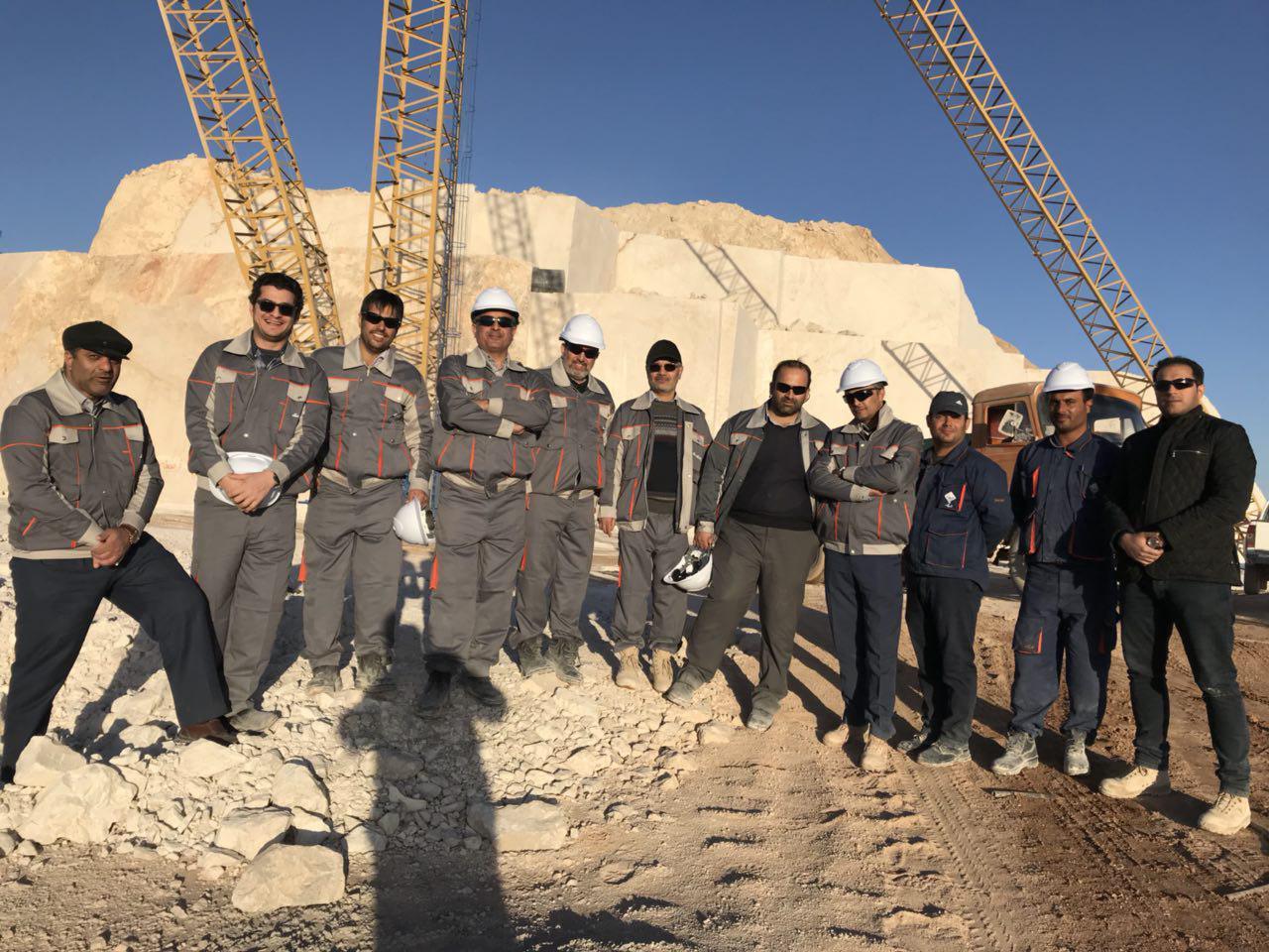 افتتاح بزرگترین جرثقیل معدنی کشور بهاباد یزد